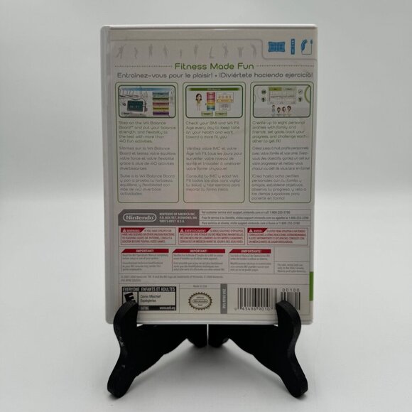 Wii Fit we Fit Plus we play bundle Three games  (2008 Nintendo Wii Fitness DVD V - Picture 2 of 9
